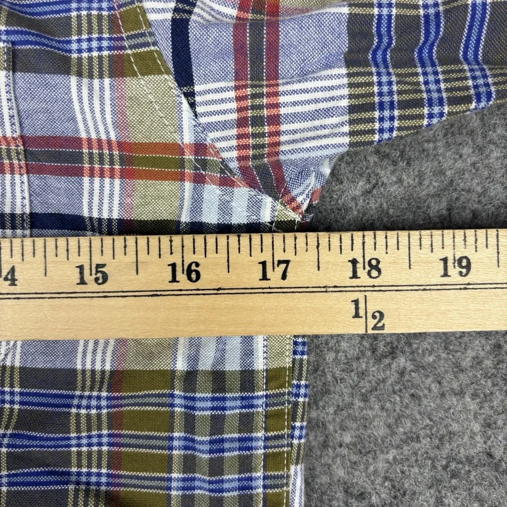 Cinch Western Shirt Boys Medium Plaid Long Sleeve Cowboy Rodeo Button Up Country